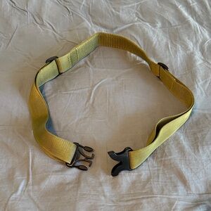 Yellow Adjustable Patagonia Belt for Men